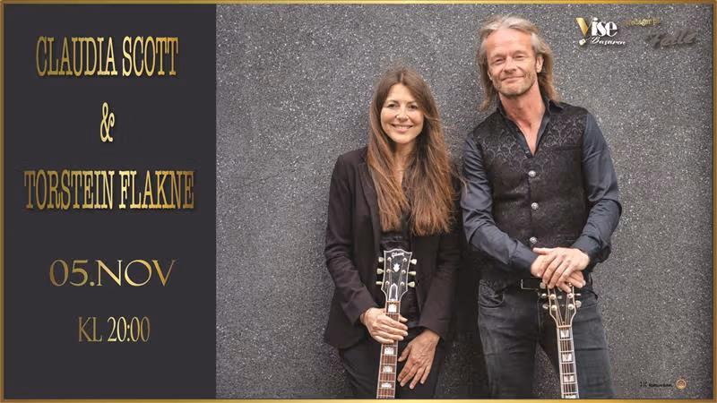 CLAUDIA SCOTT OG TORSTEIN FLAKNE