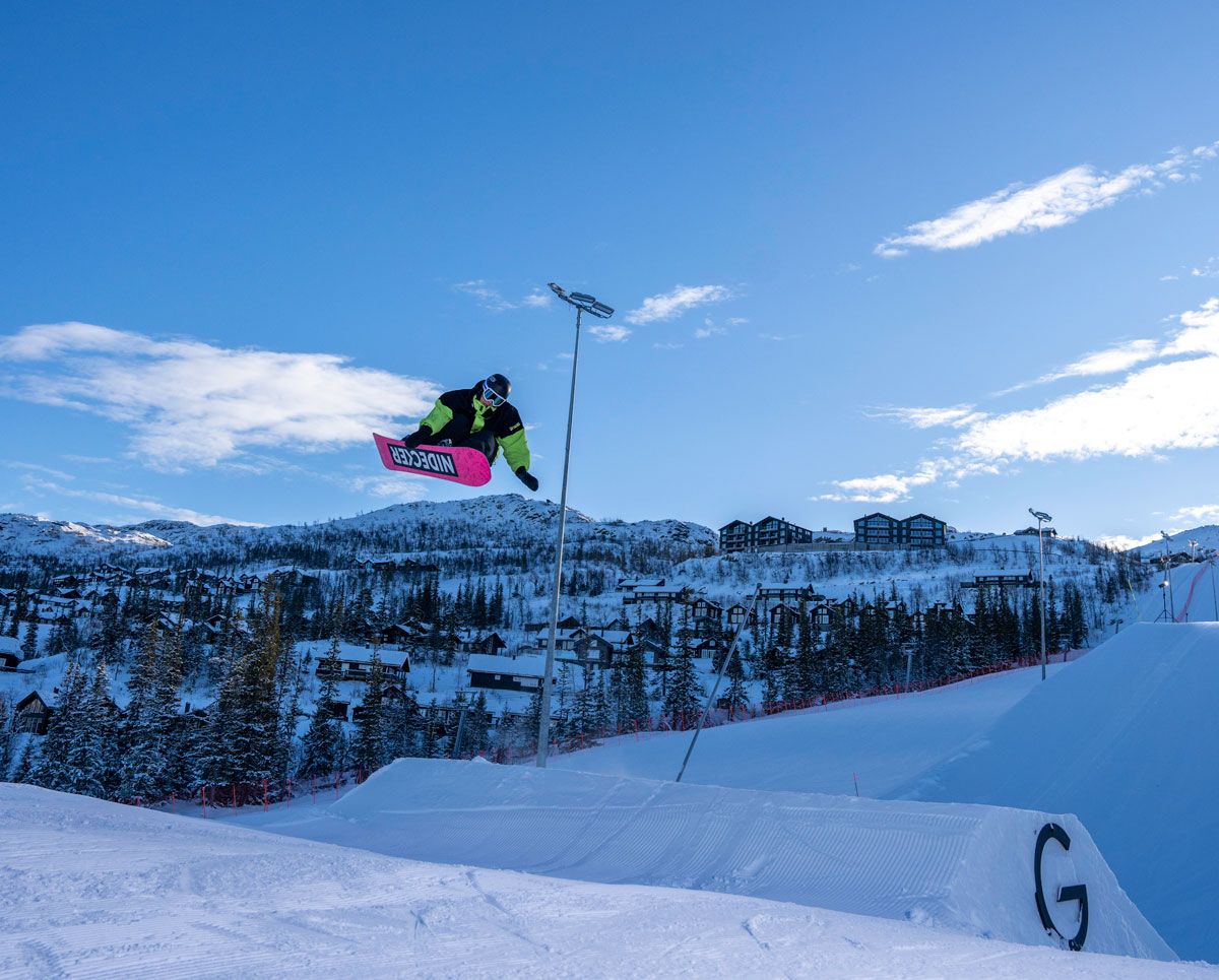 Gausta ski center in Rjukan