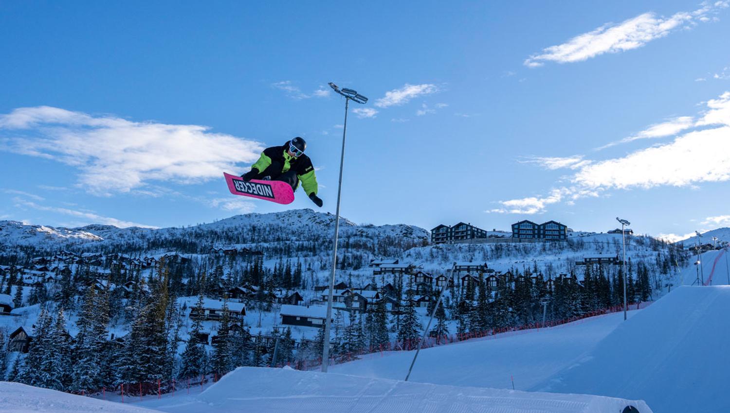 Gausta ski center in Rjukan