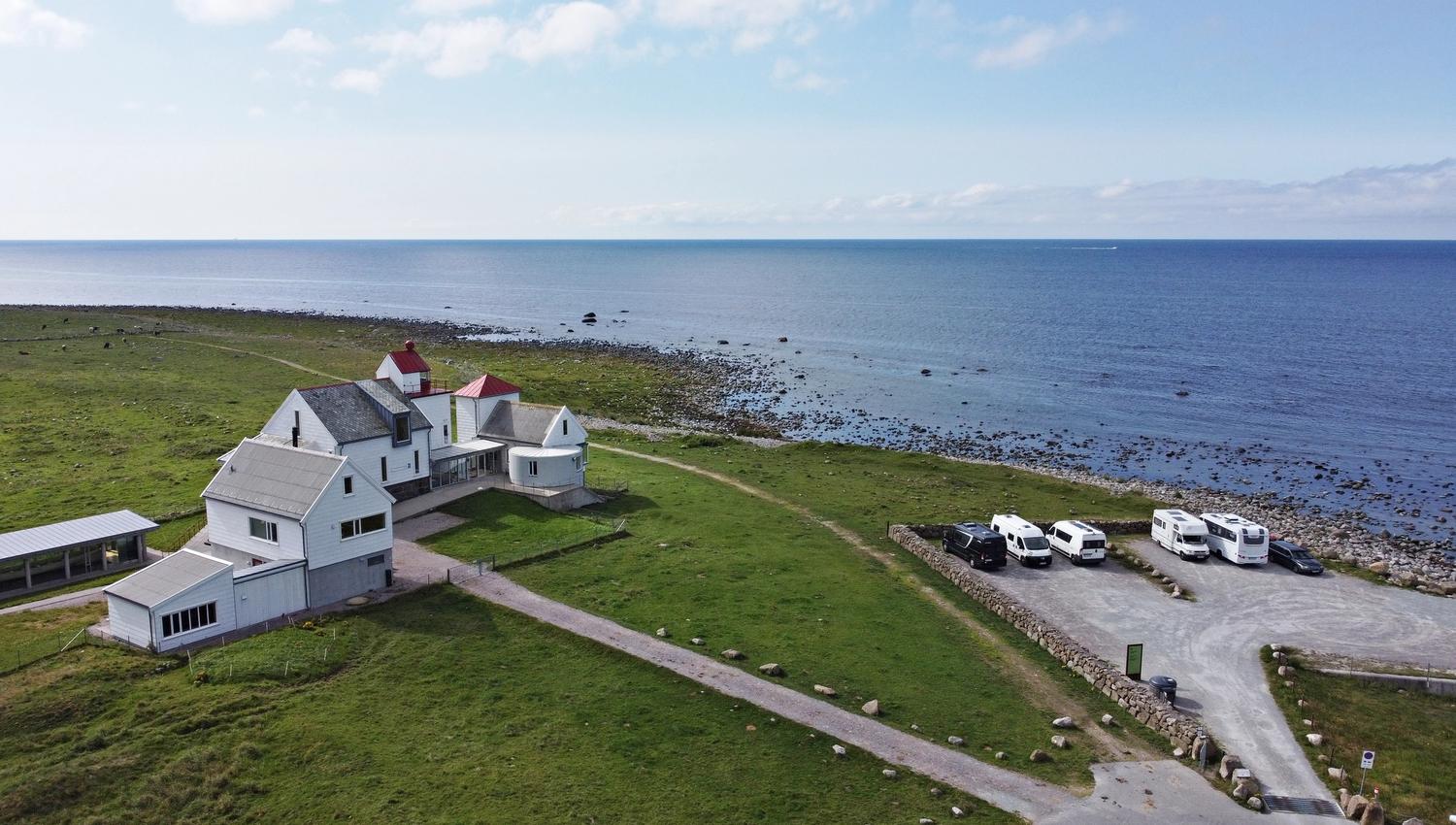 Accommodation is possible in the lighthouse
