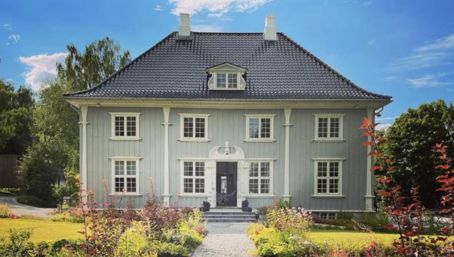 House with a garden