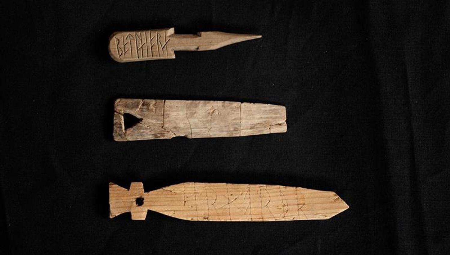 Rune sticks at Bryggens Museum