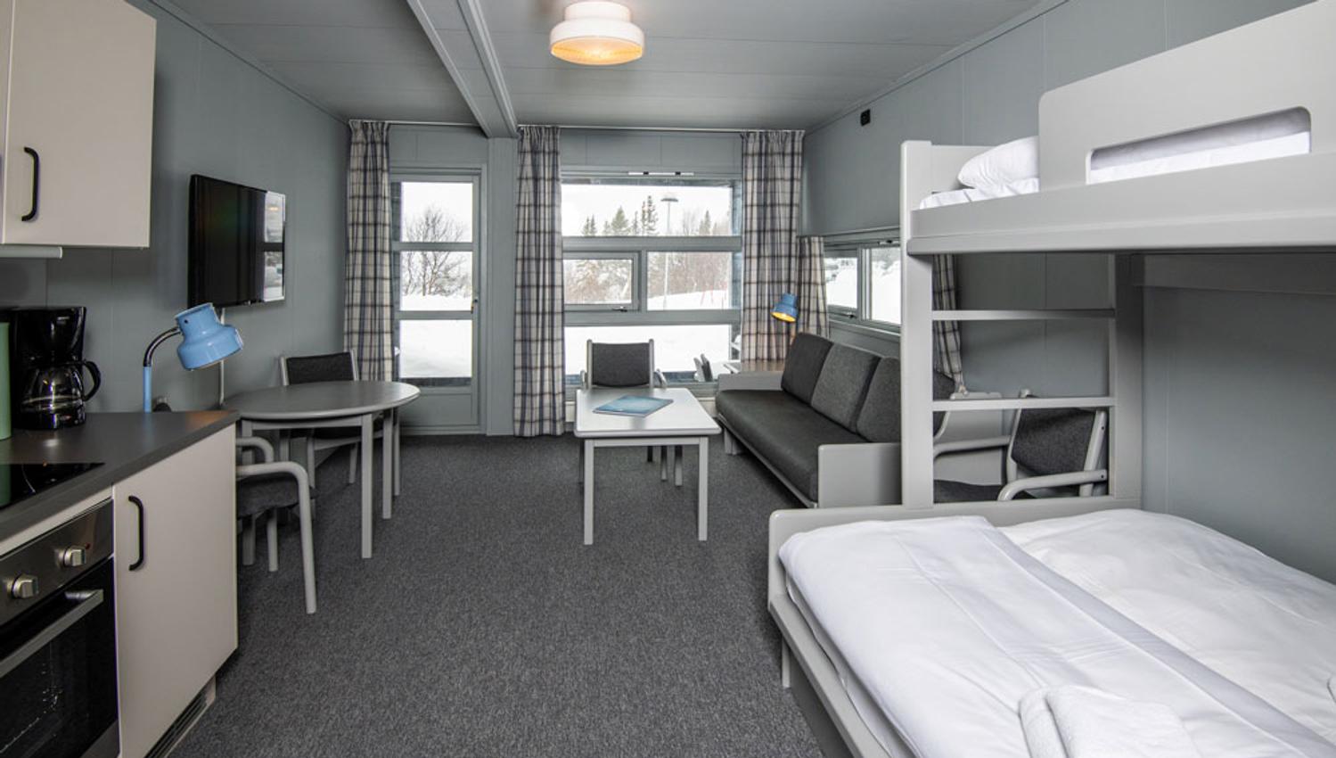 1-room apartment at Gaustablikk apartments