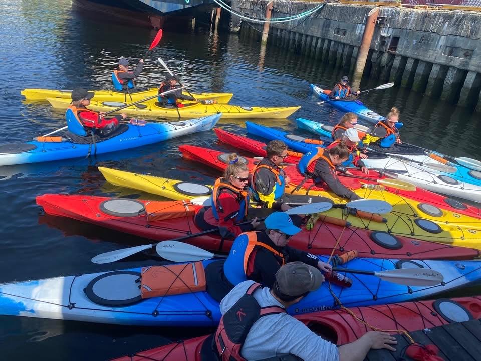 Introduction course to sea kayaking