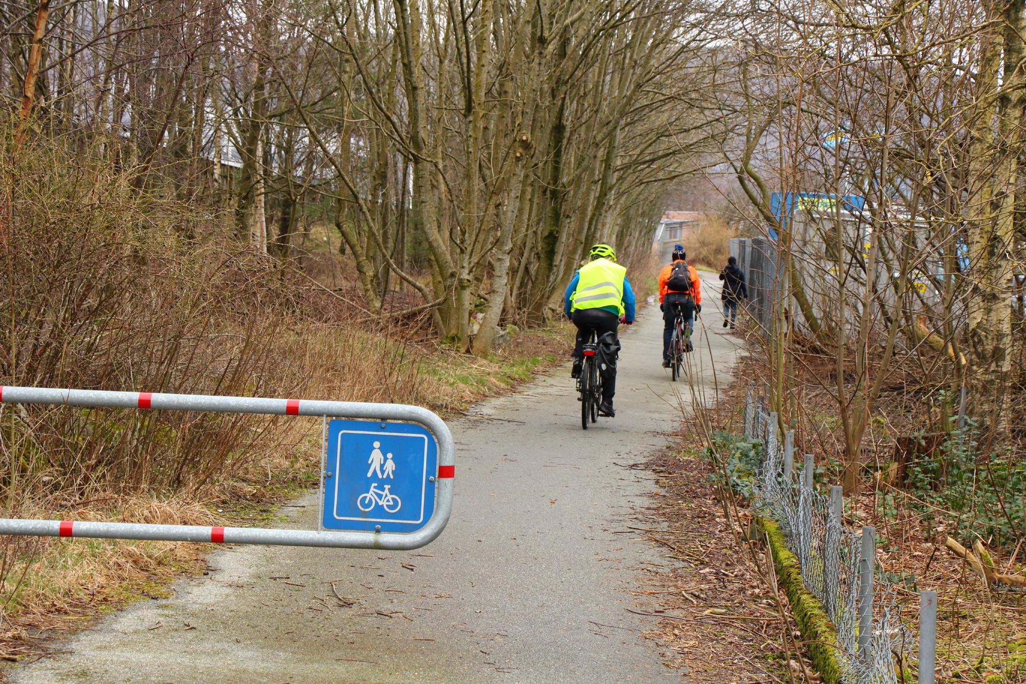 Radtour von Lurastø zum Bahnhof Gausel