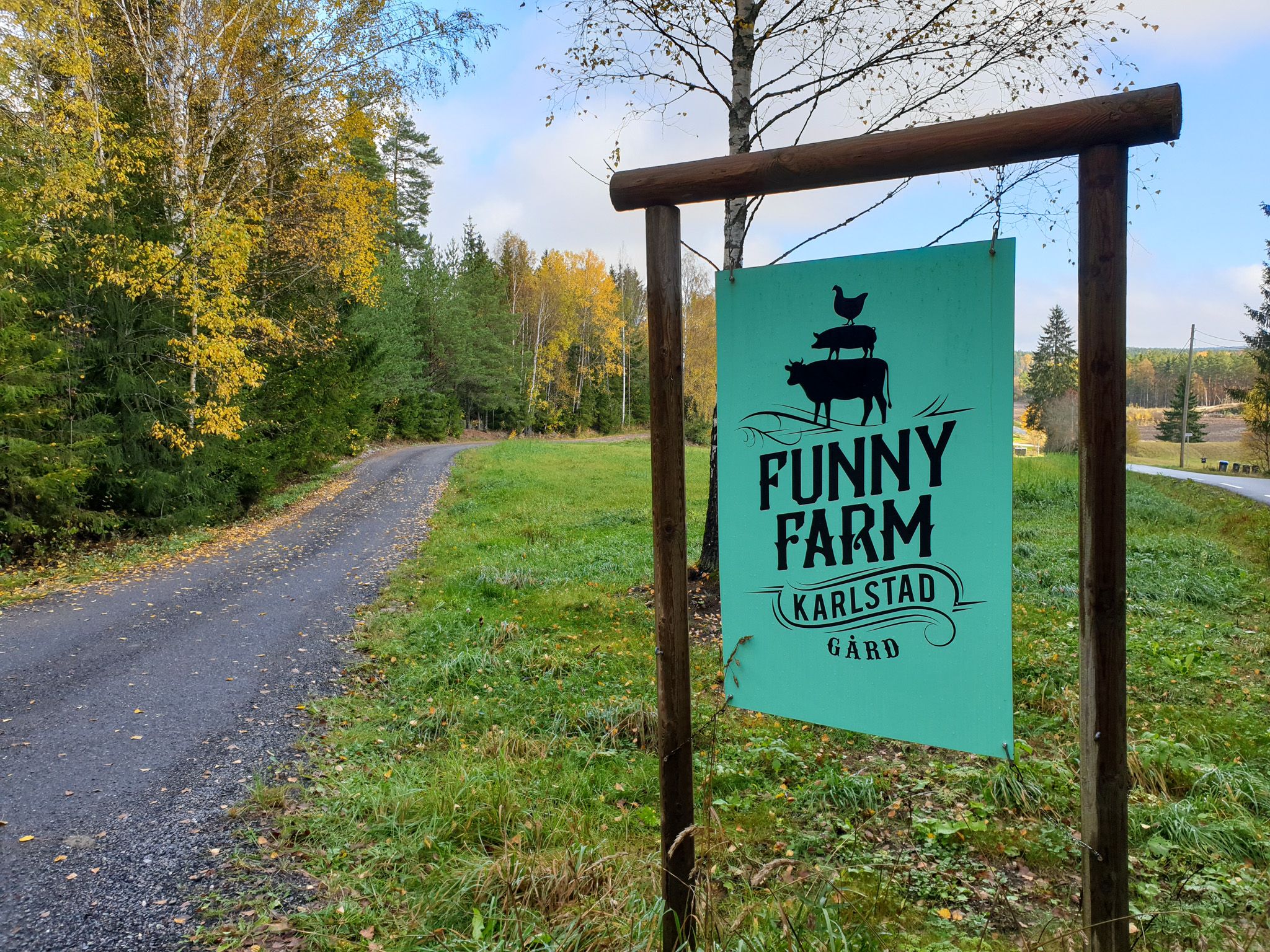Entrance to the Funny farm