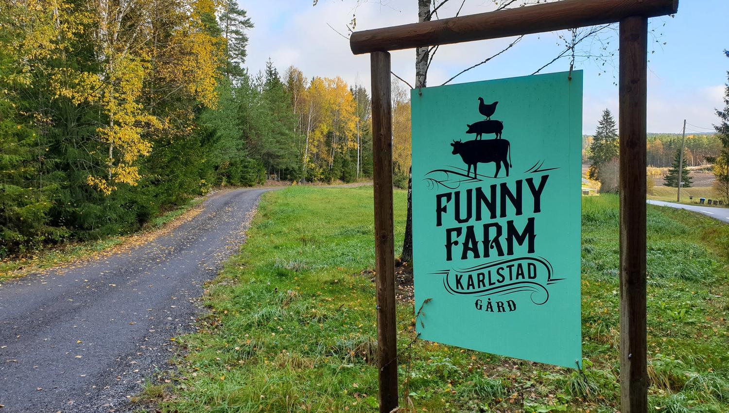 Entrance to the Funny farm