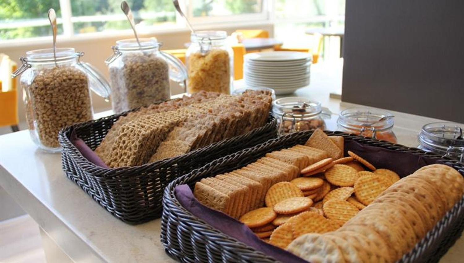 frokostbuffet på Bø Hotell