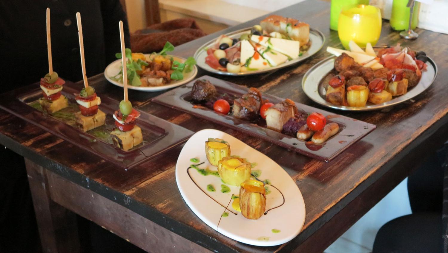 Tapas fra Cafe Teskje