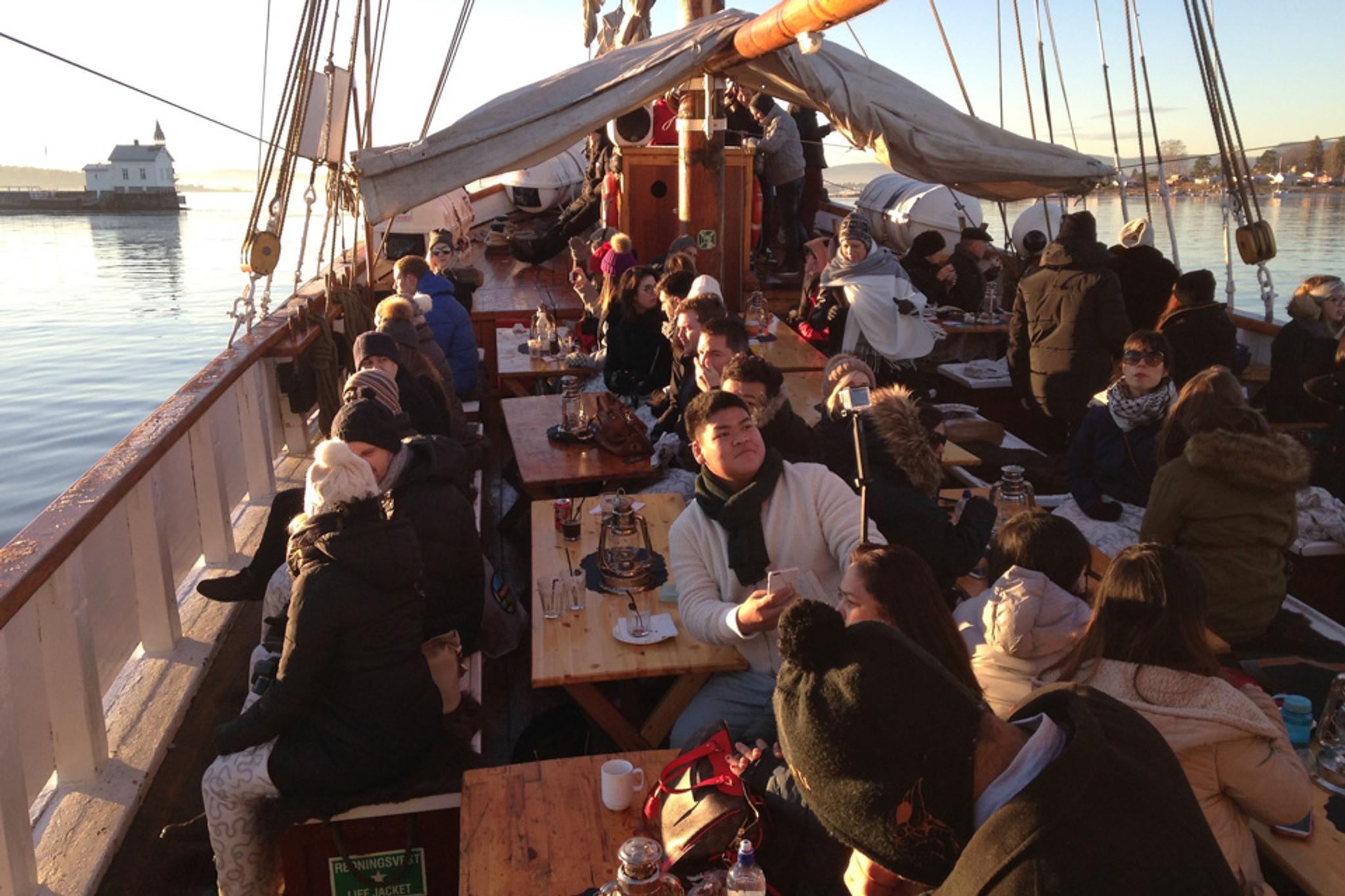 People on deck