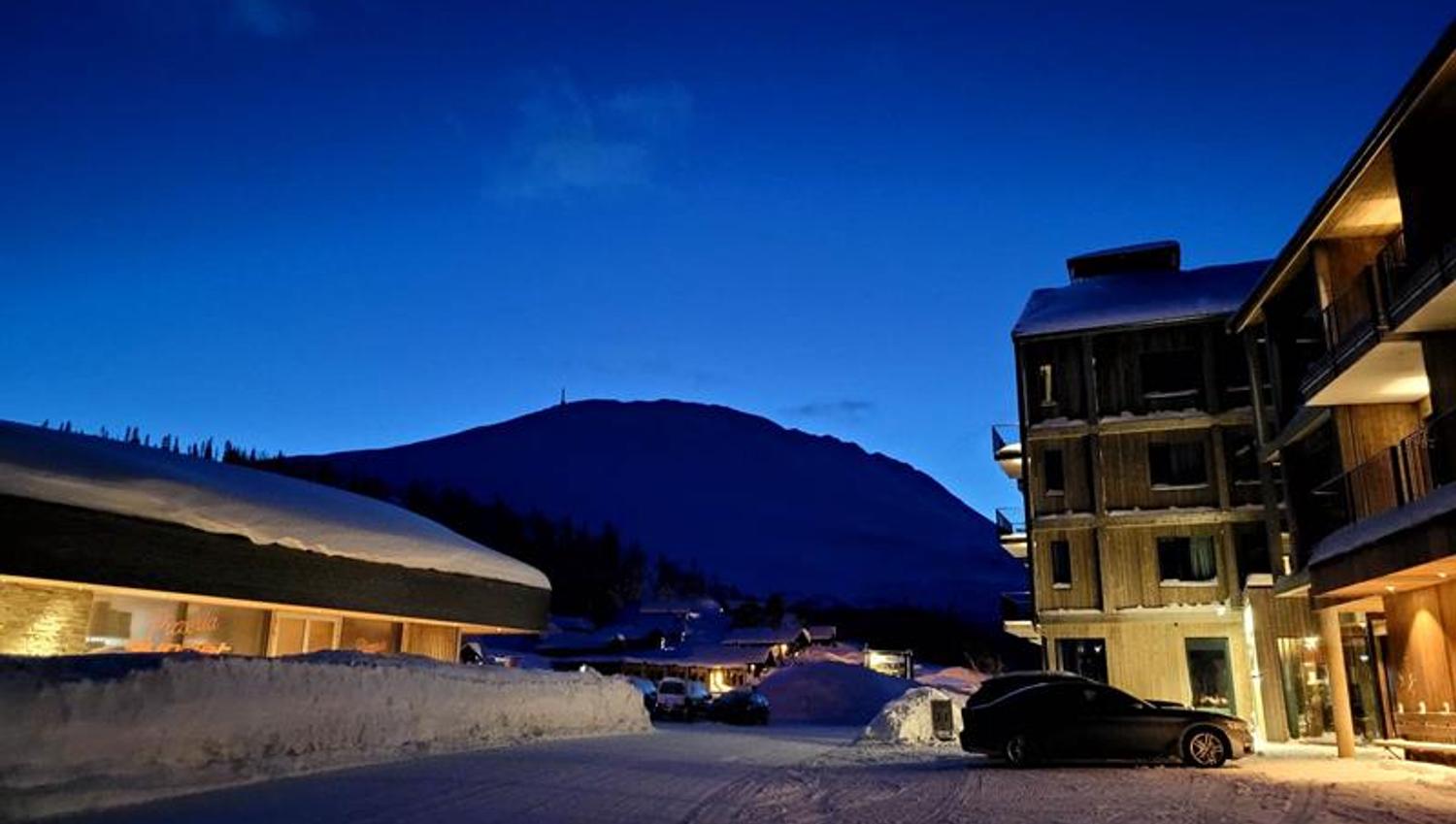 Gausta Sportell om vinteren