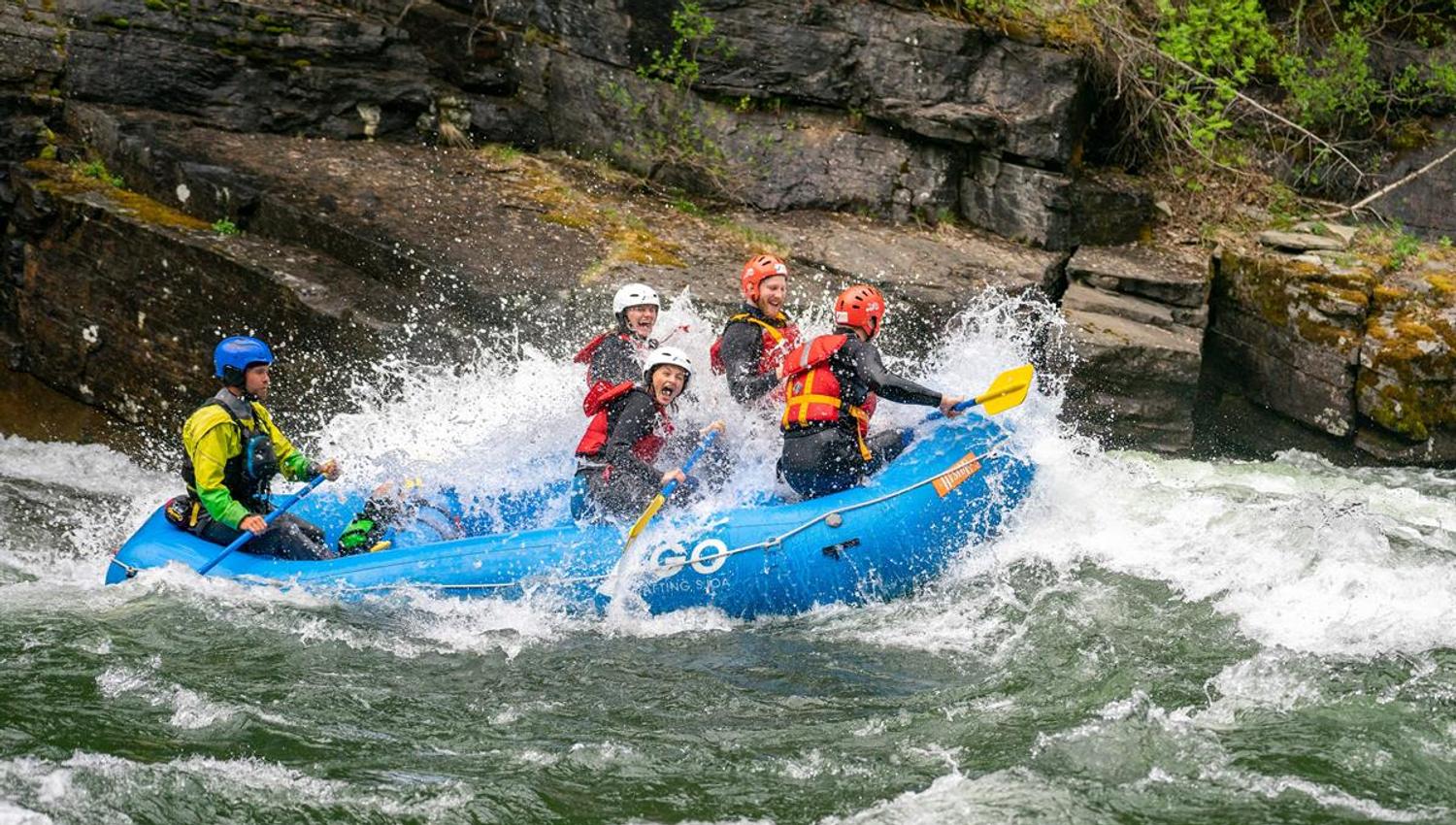 Rafting i Sjoa