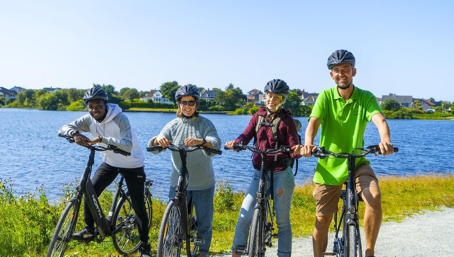 Guidet EL-Sykkeltur i Haugesund