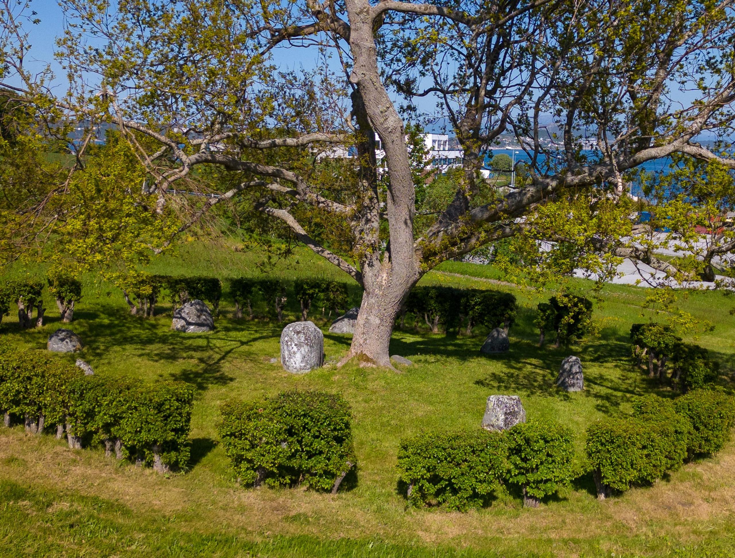 Viking spot: The stone ring at Bremsnes