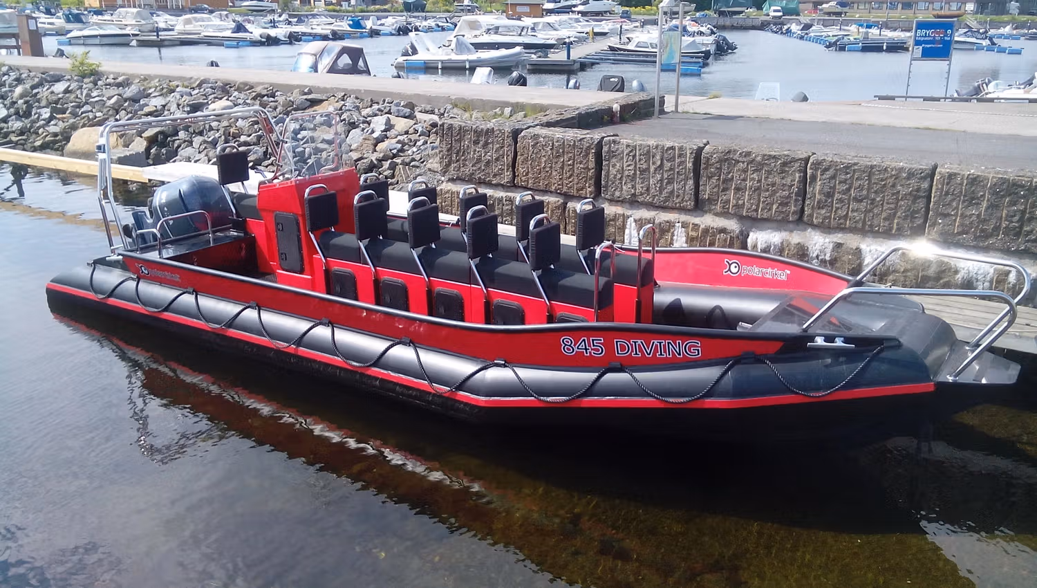 Taxibåt / RIB tur fra Stavern og Larvik