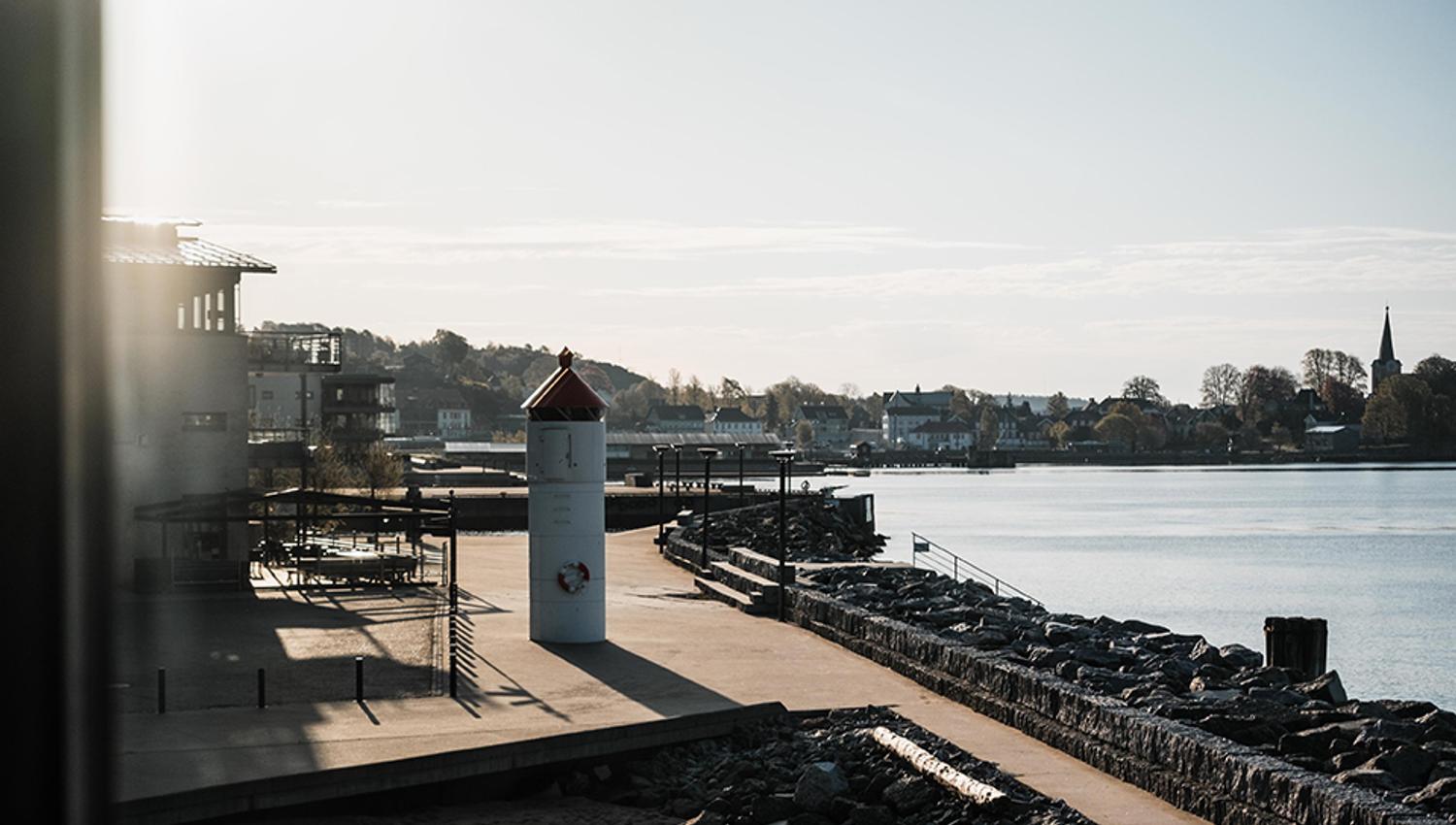 Harbor in Larvik