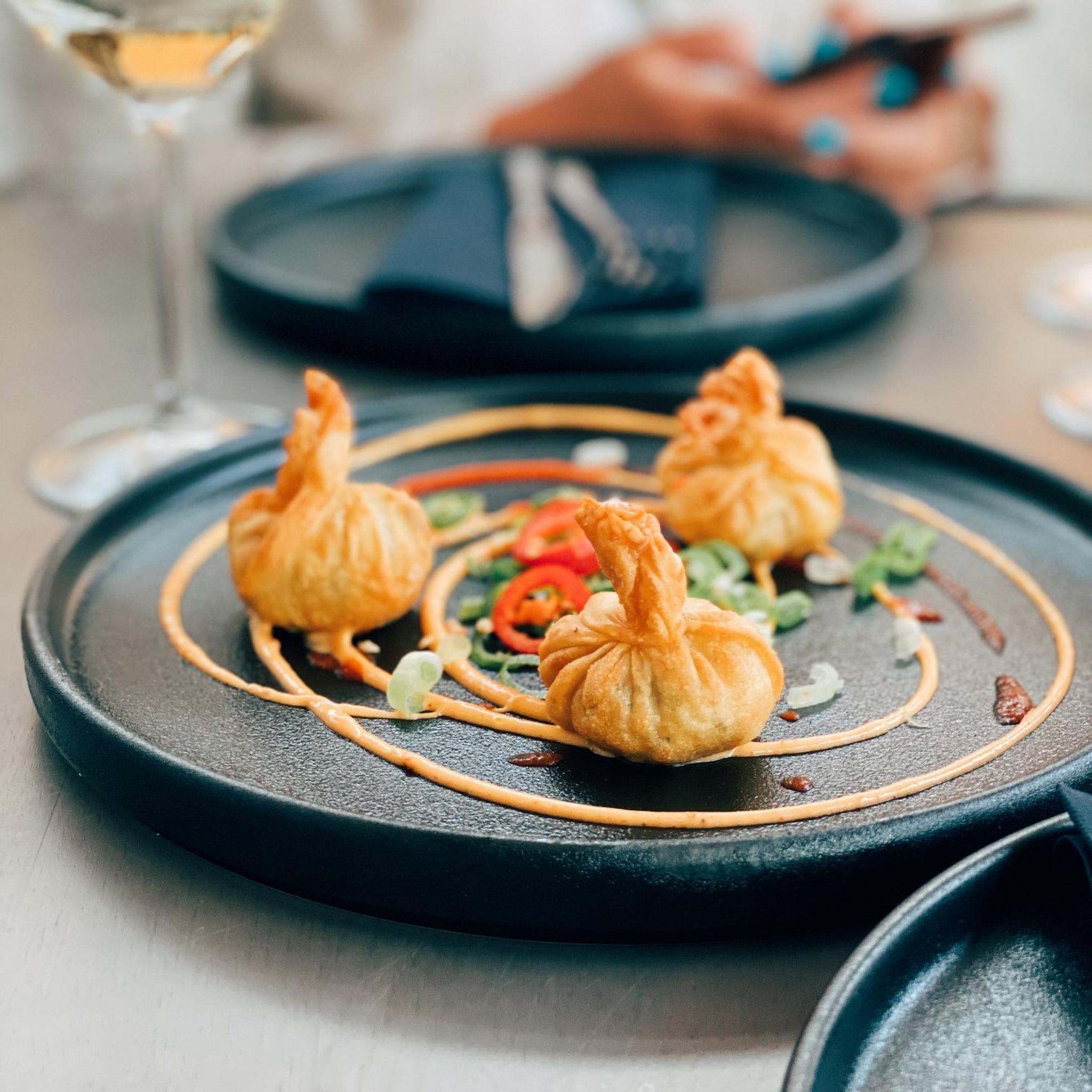 Delicious food on a plate