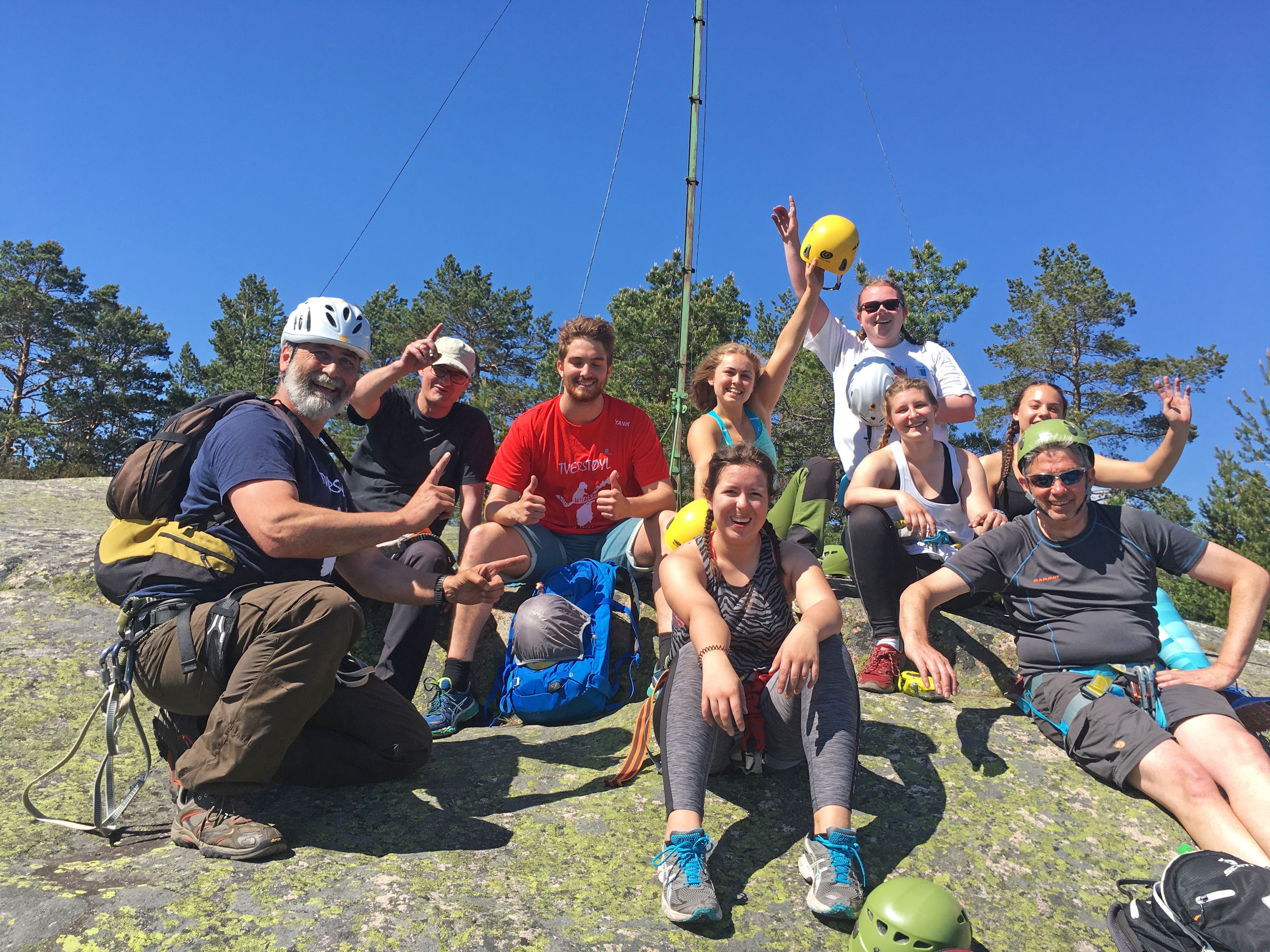 Visit Wilderness via ferrata topp gruppe