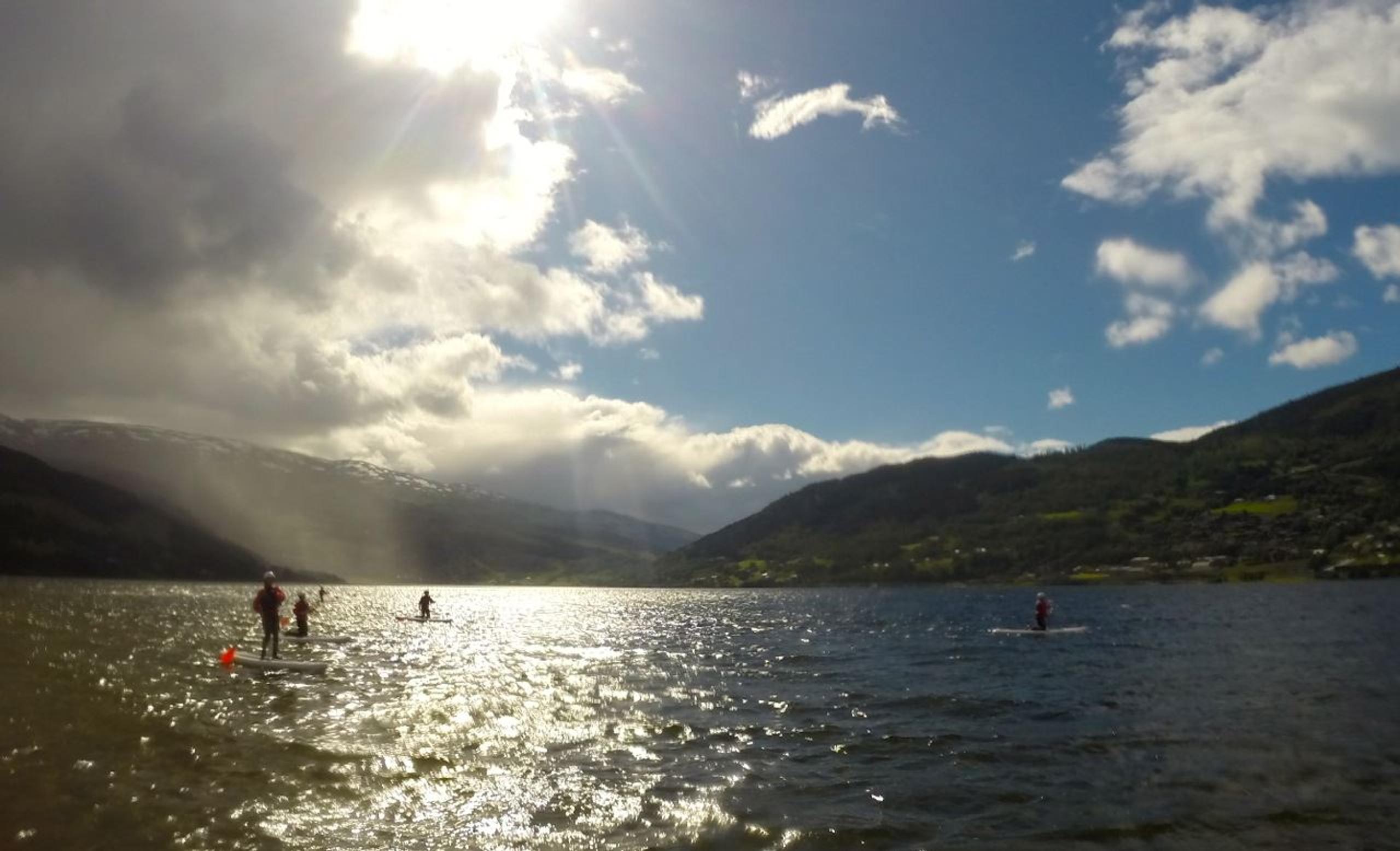 Guided river sup-tour, Voss, Outdoor Norway
