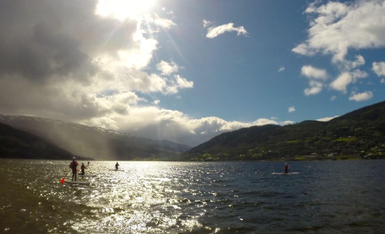 Guided river sup-tour, Voss, Outdoor Norway