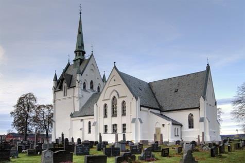 Church and graveyard
