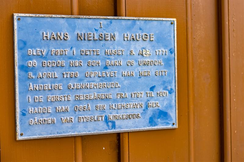 Plakett Hauge