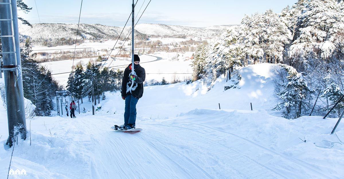 Tveit skisenter trekk