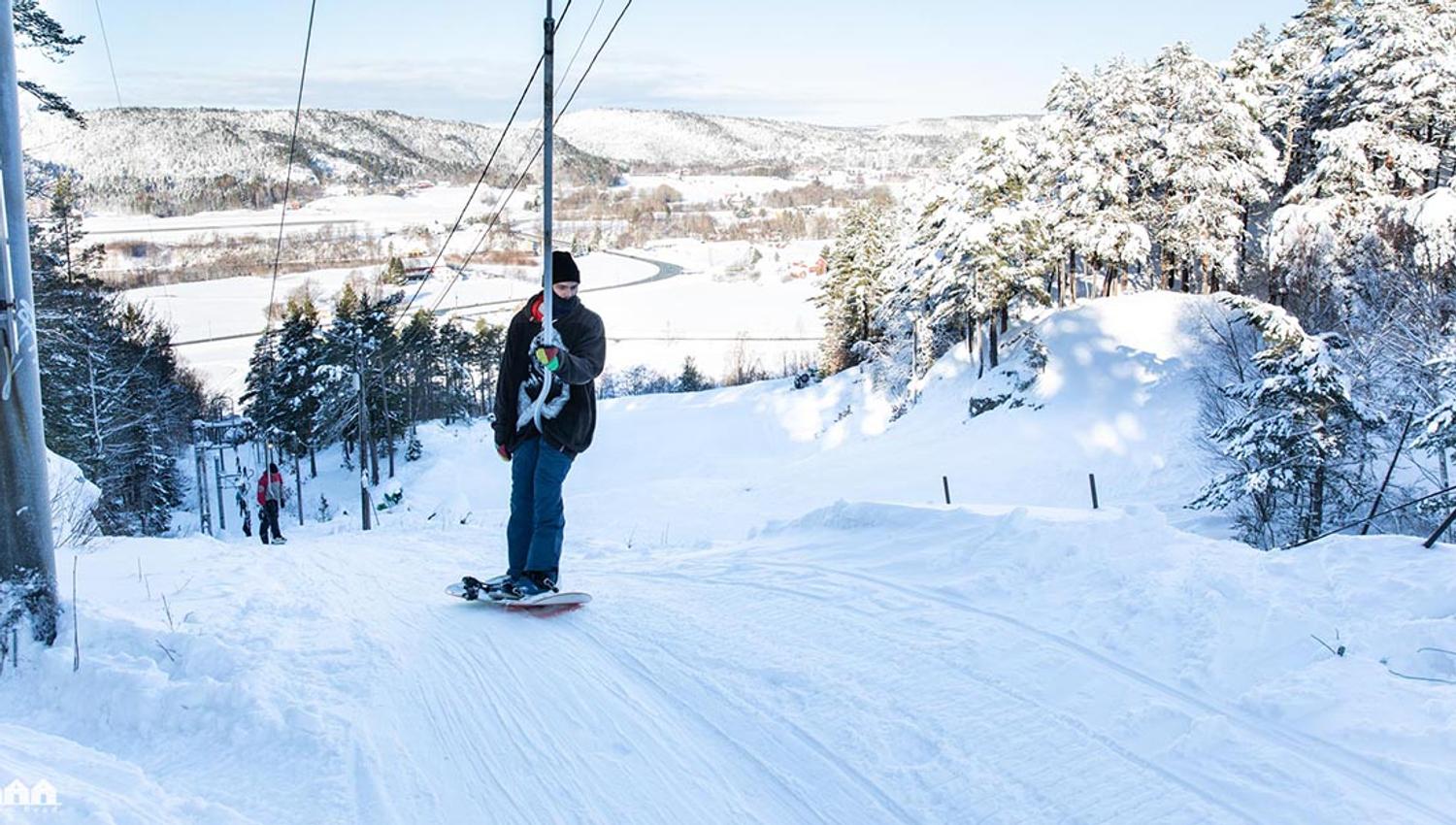 Tveit skisenter trekk