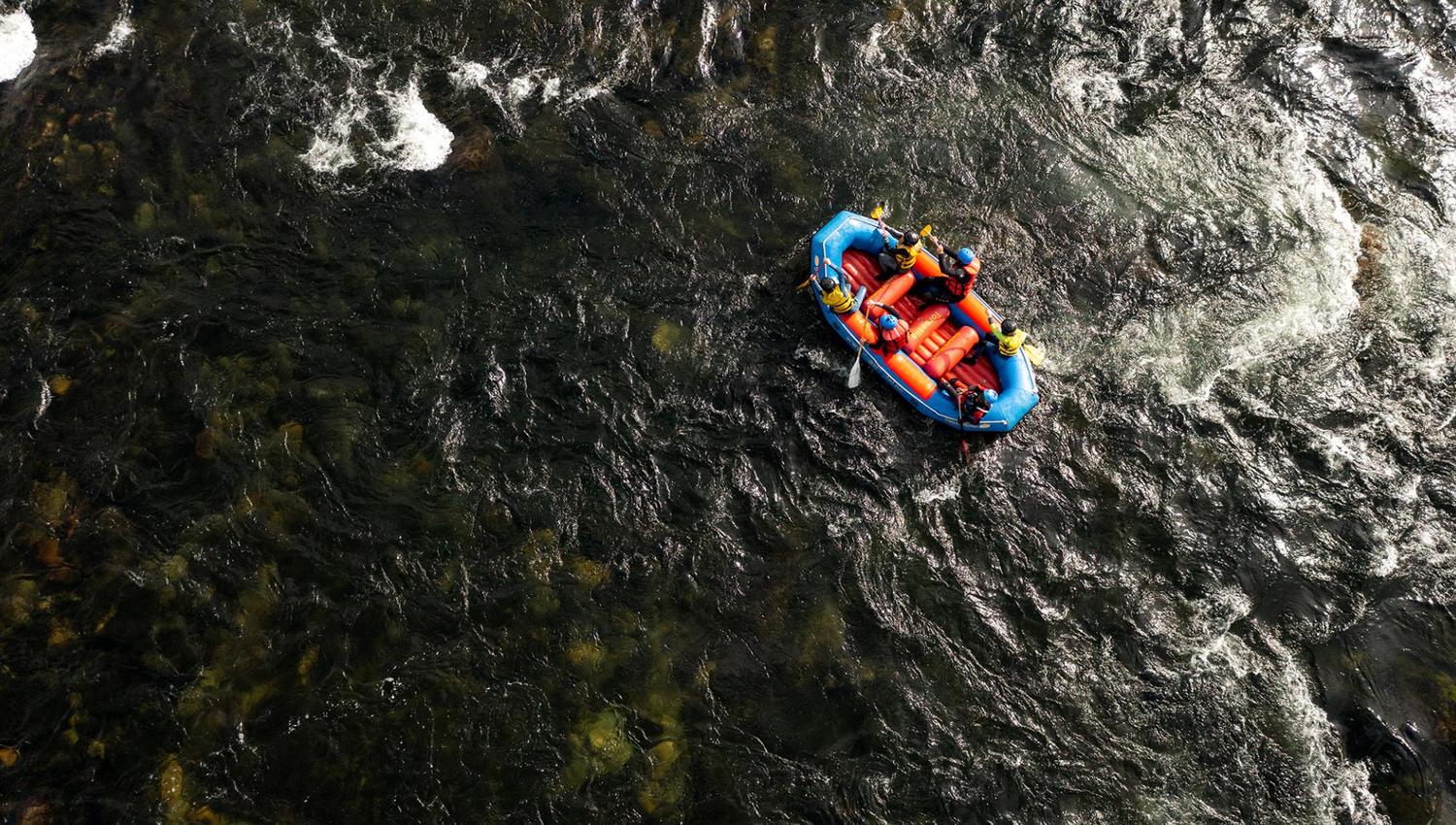 Rafting i Dagali ved Geilo