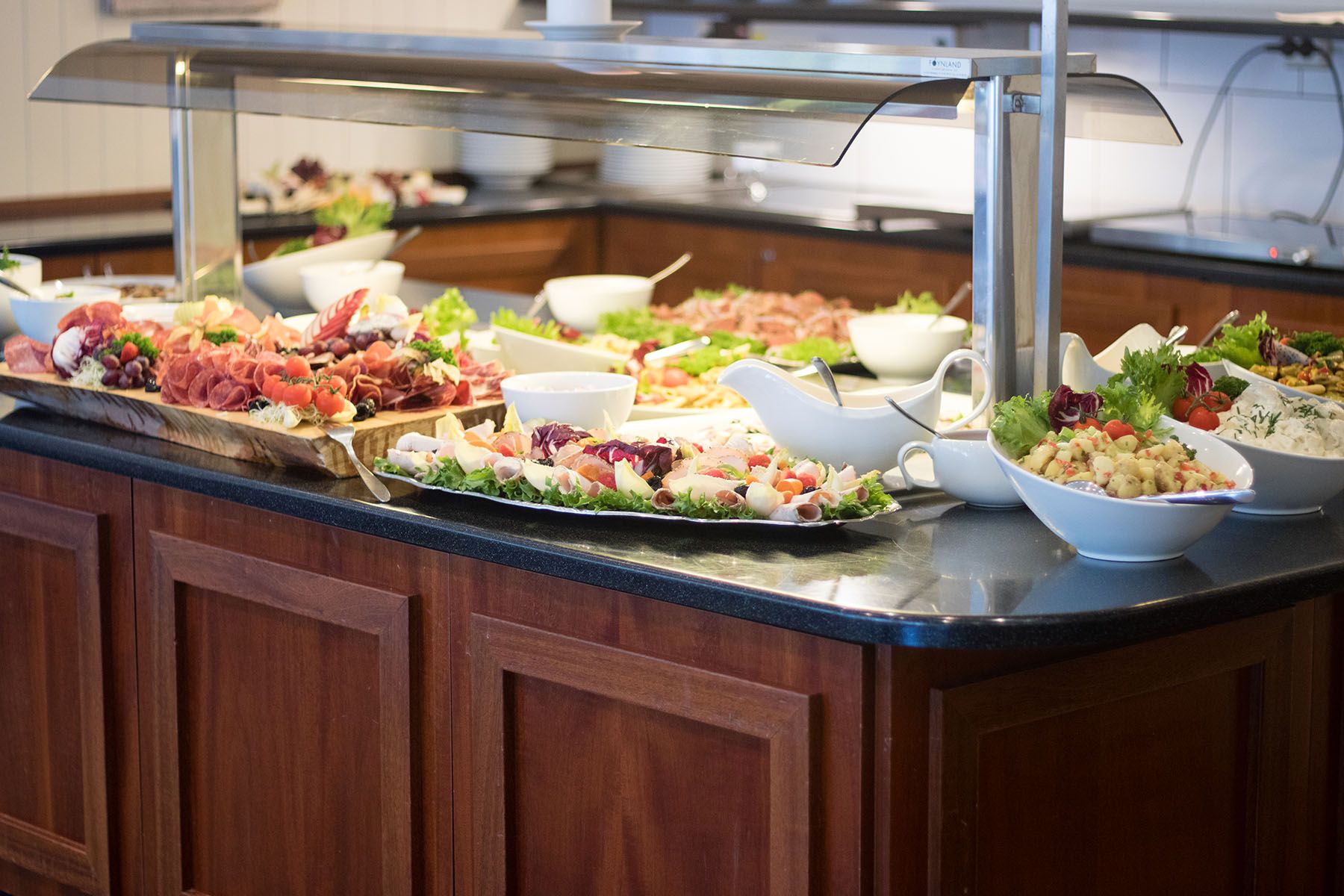 Conference lunch buffet