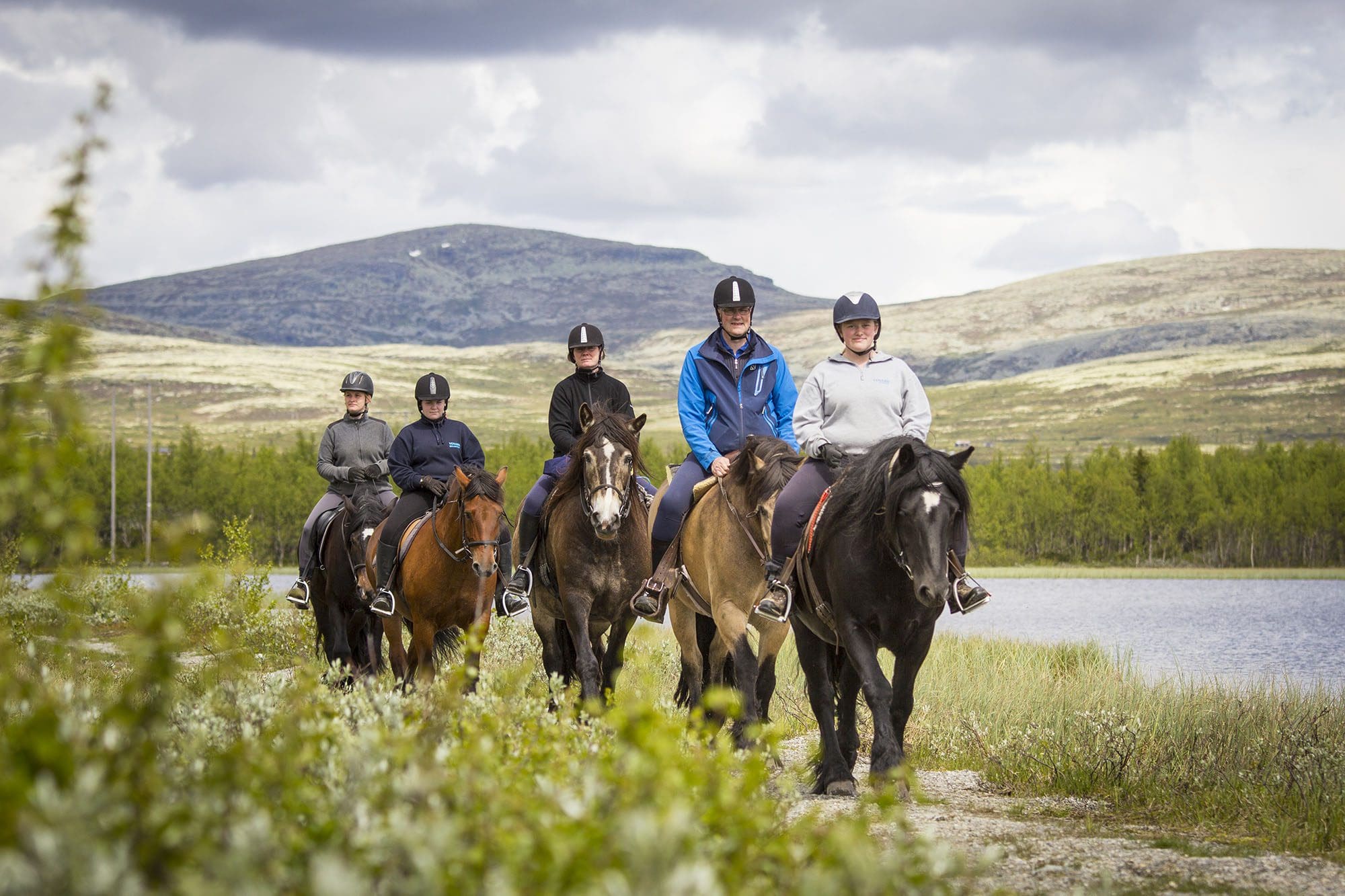 Ridetur på Venabygdsfjellet