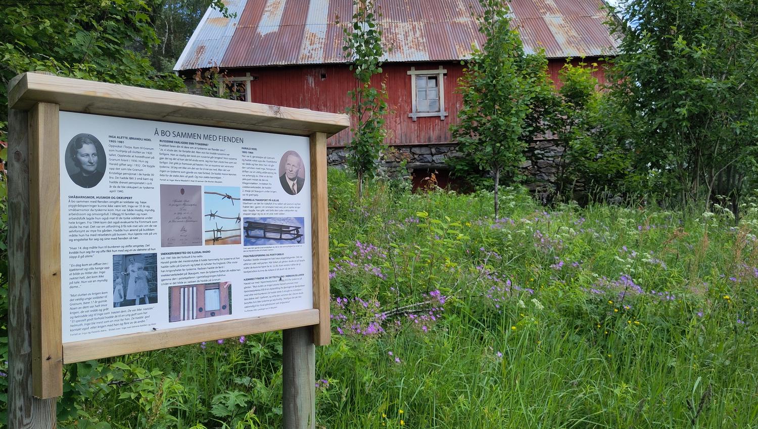 Krigsminne Granum gård