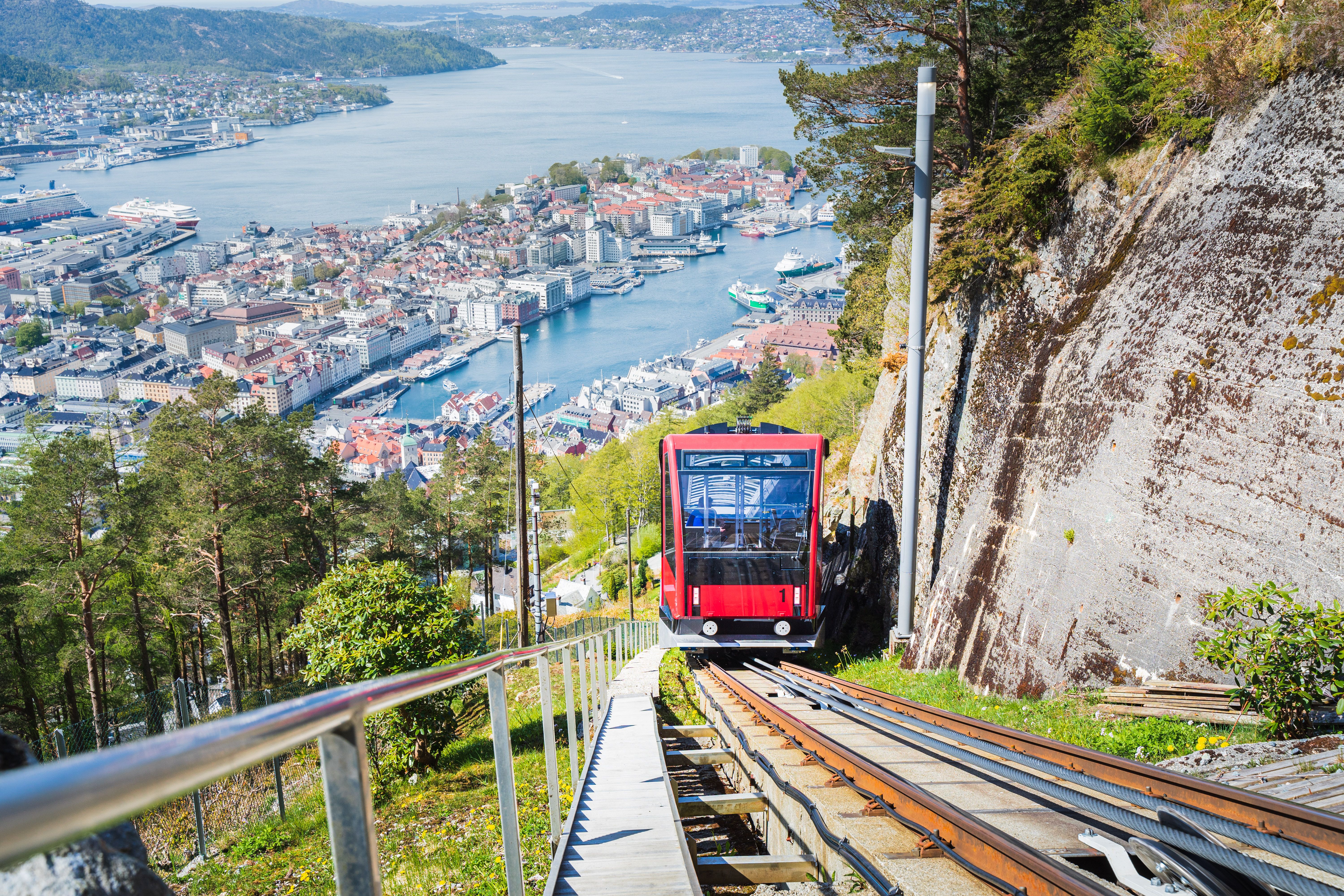 Fløibanen funicular