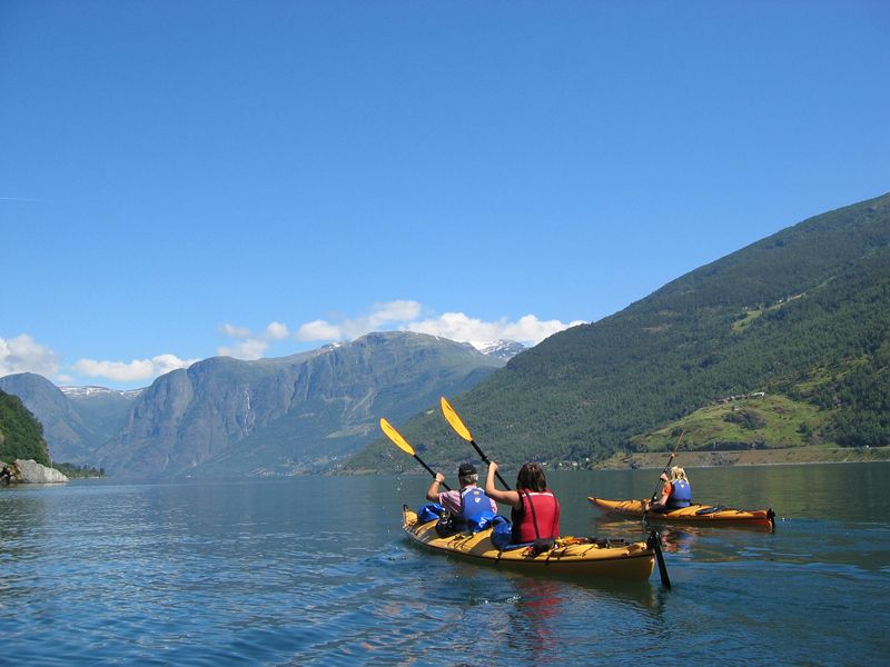 Kajakk Aurlandsfjorden