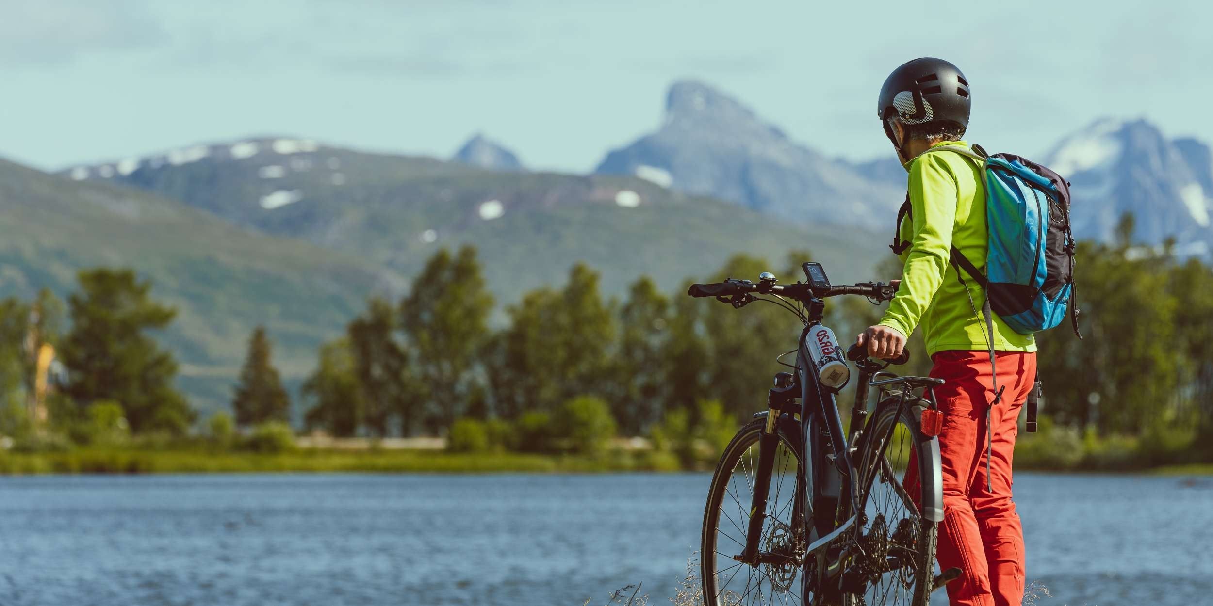 Gjest og Prestvannet i bakgrunnen
