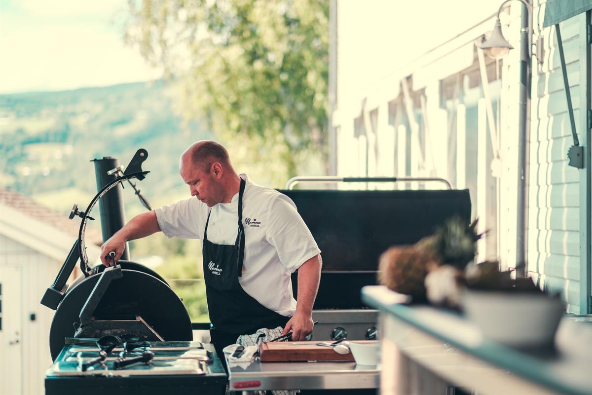 Barbecue on the terrace