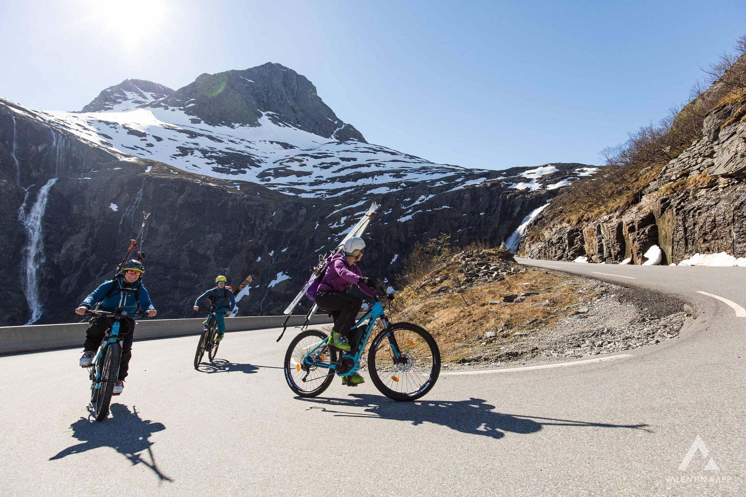 Geführte E-Bike-Tour zum Trollstigen mit Hotel Aak