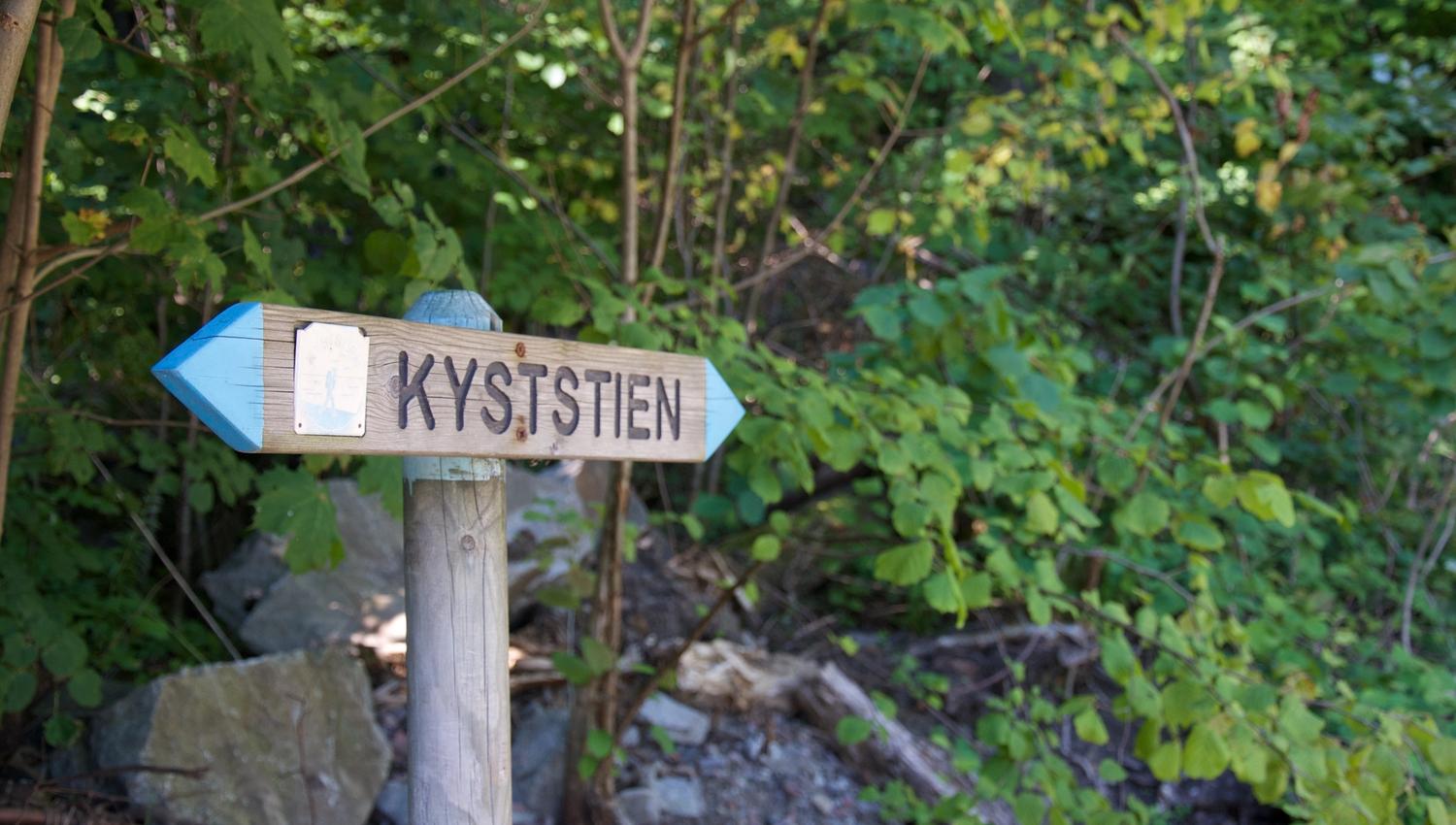 Skilt Kyststien