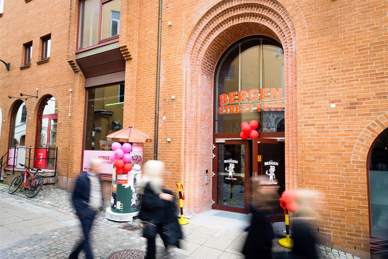 Bergen Street Food inngang