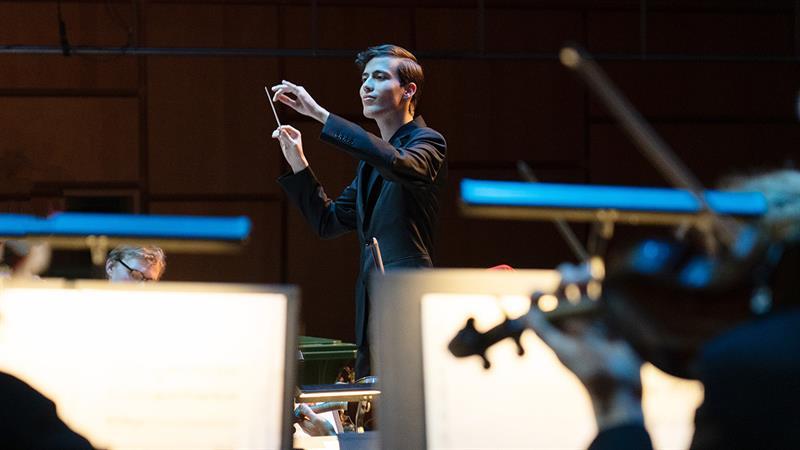 Photo of the orchestra