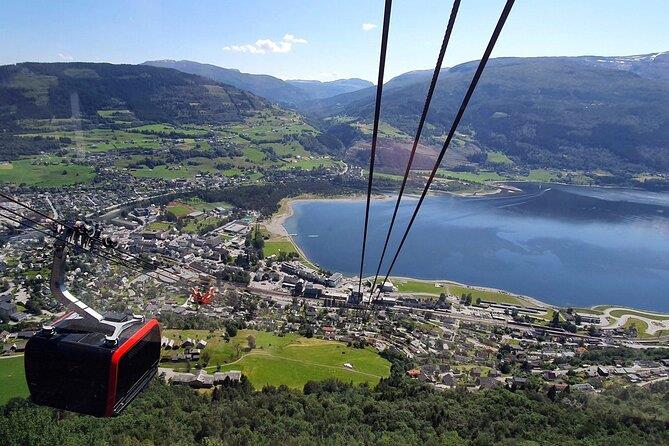 A view of Voss from Voss Gondola
