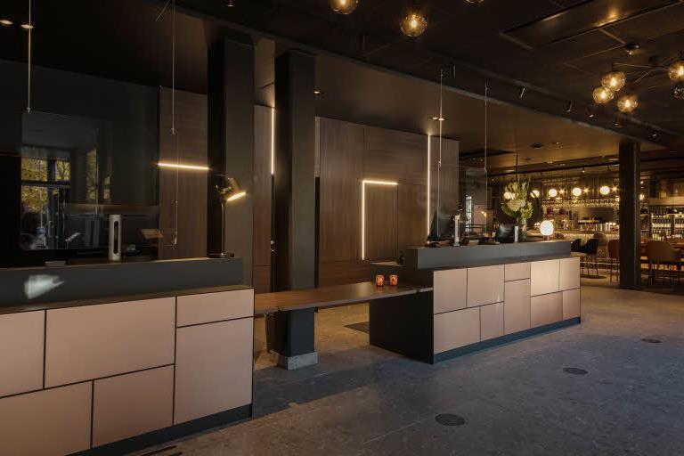 Reception area