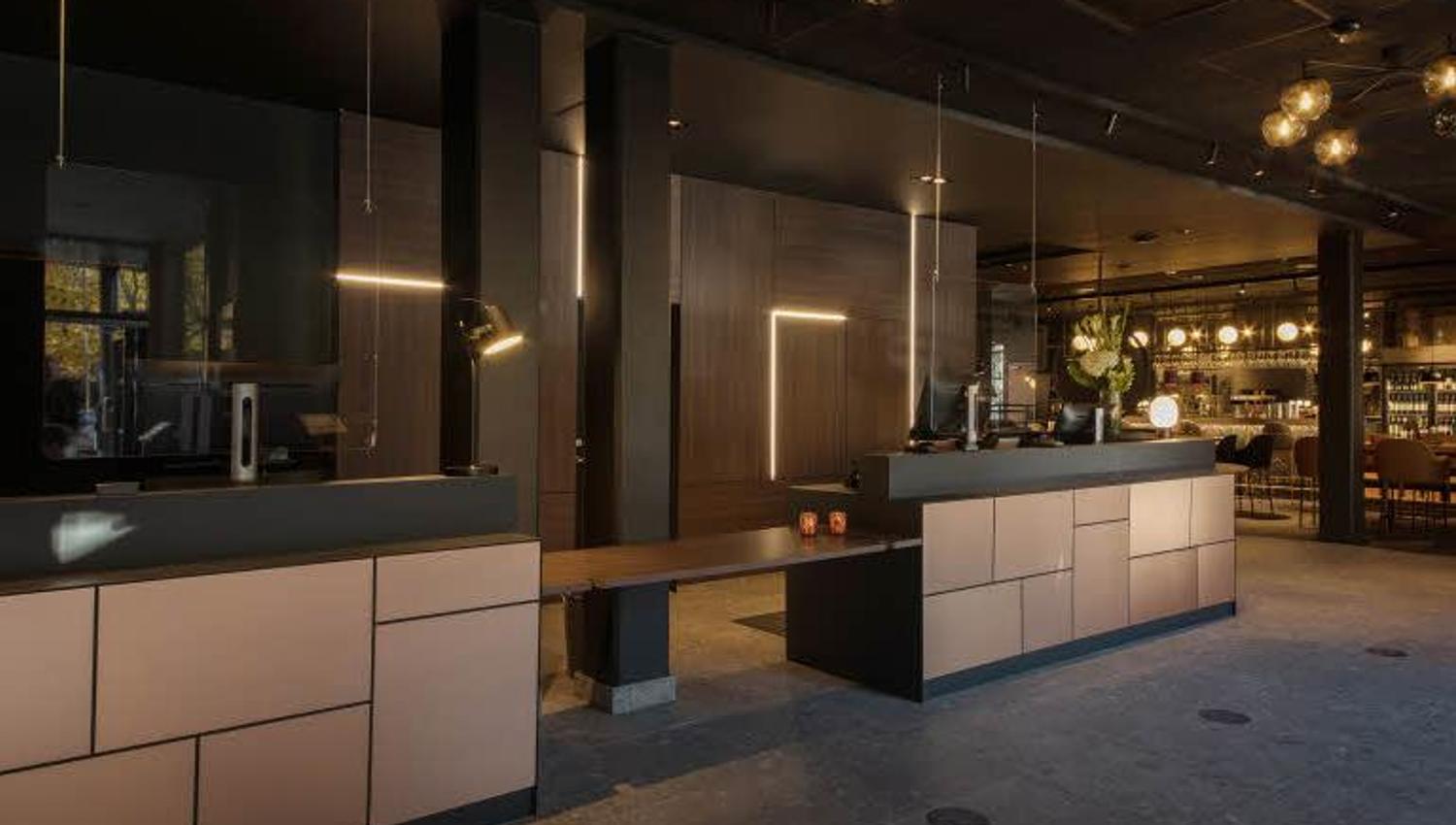 Reception area