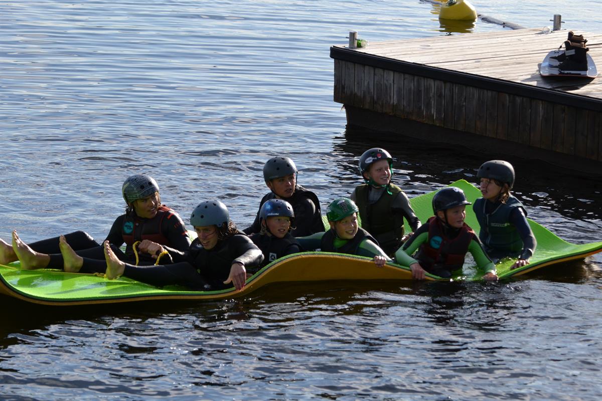 Matte i Seaside cablepark Hamar