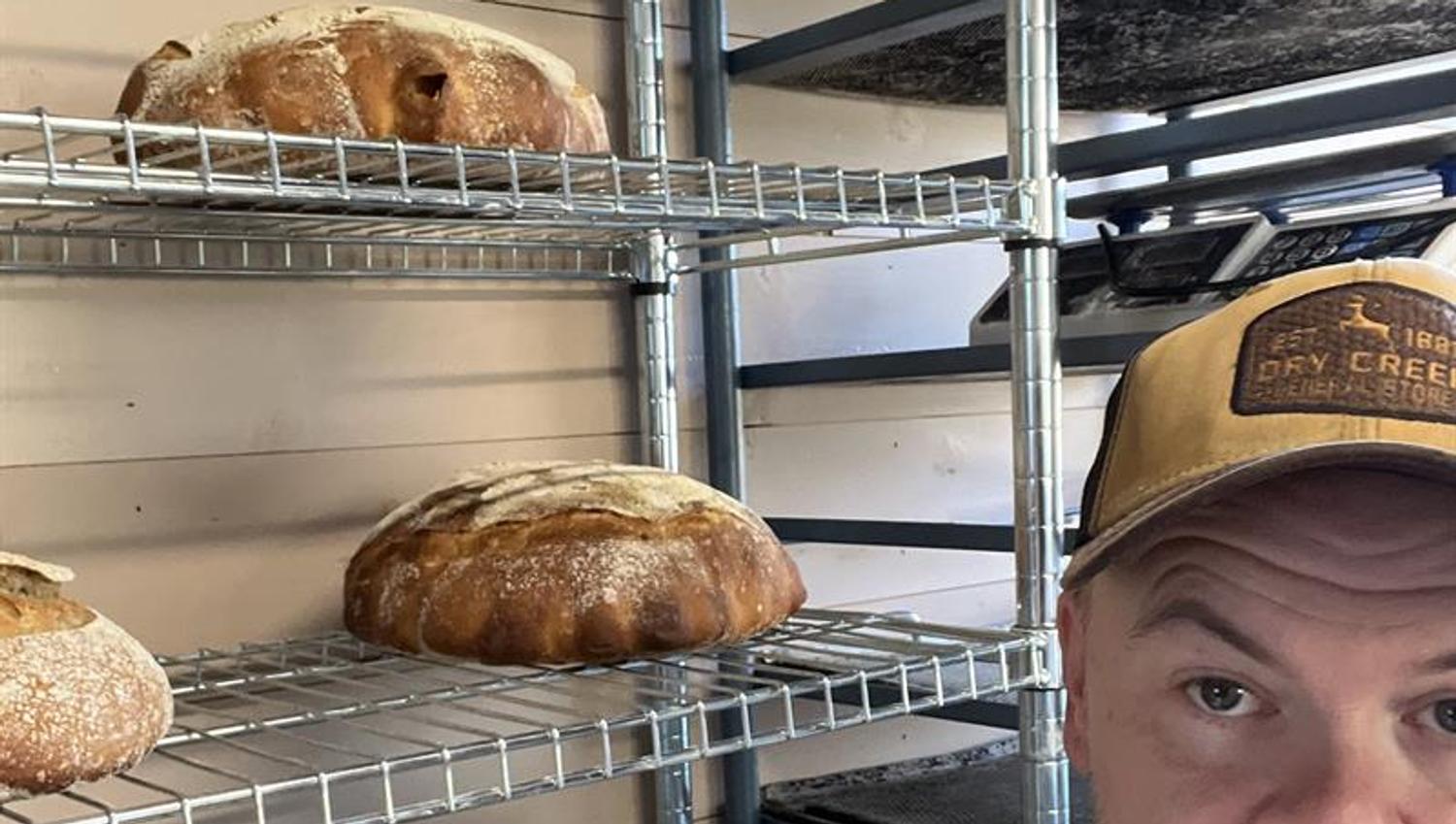 The baker with bread