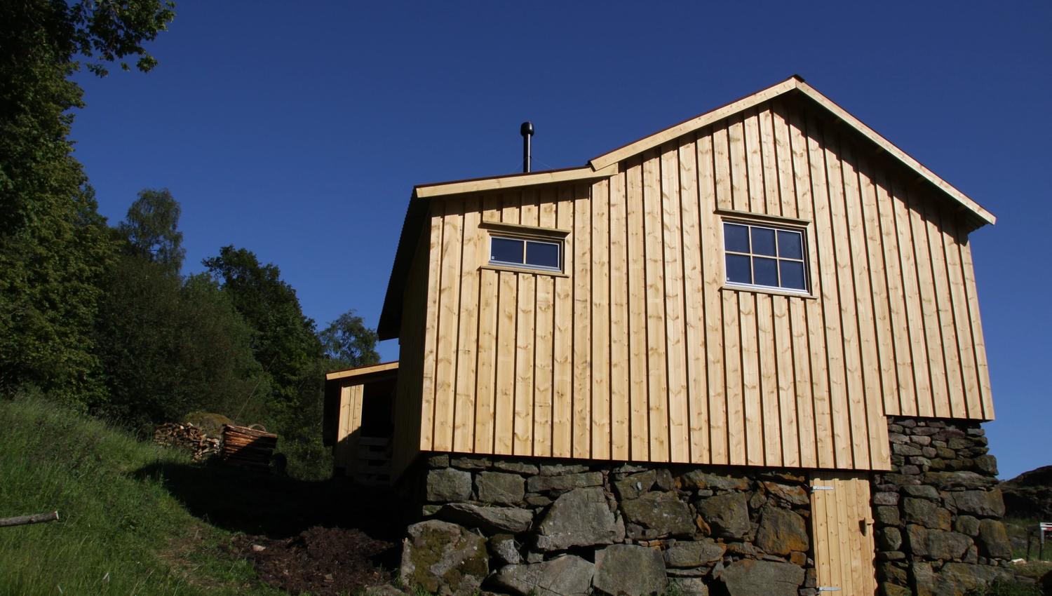 Løa på Gården Li i Flekkefjord