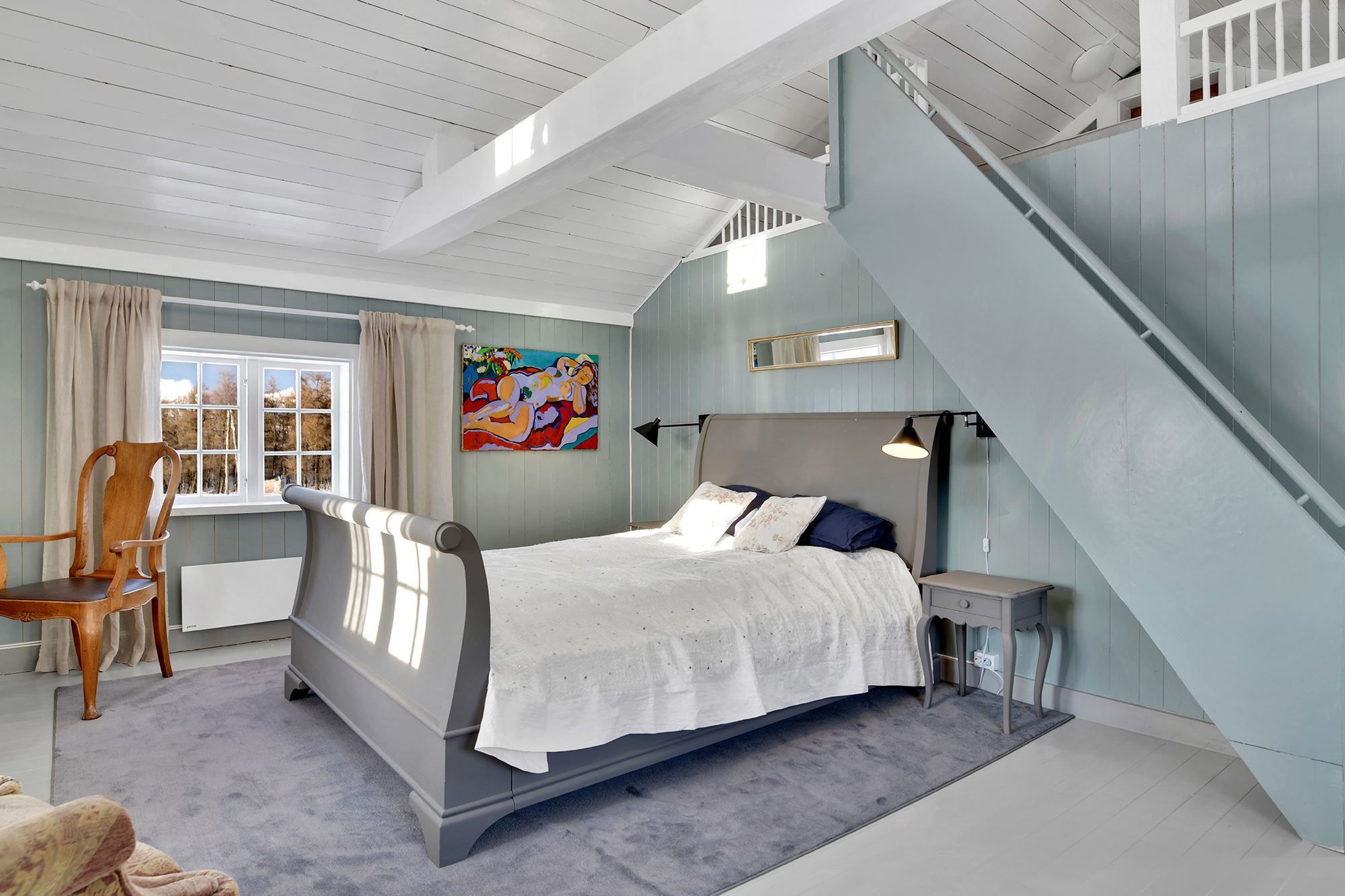 Kvitnes Farm bedroom