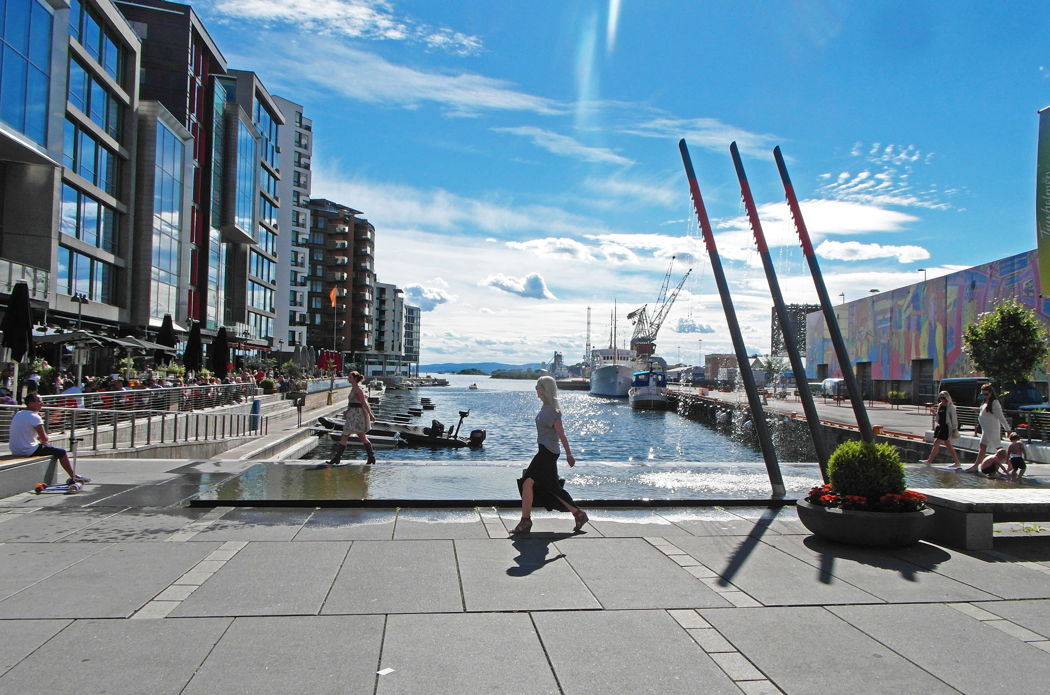 the view towards Bygdøy