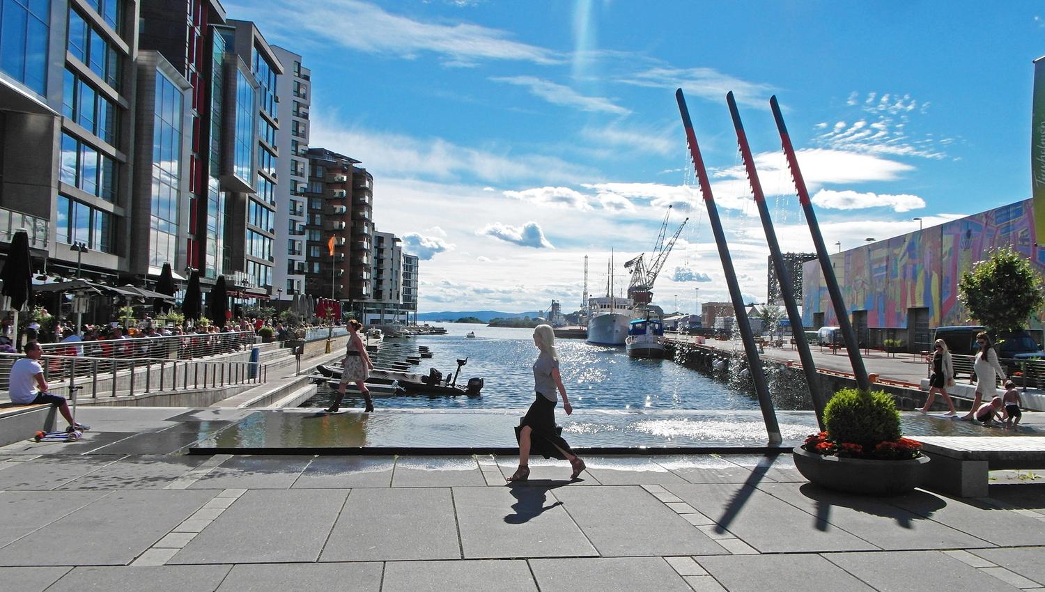 the view towards Bygdøy