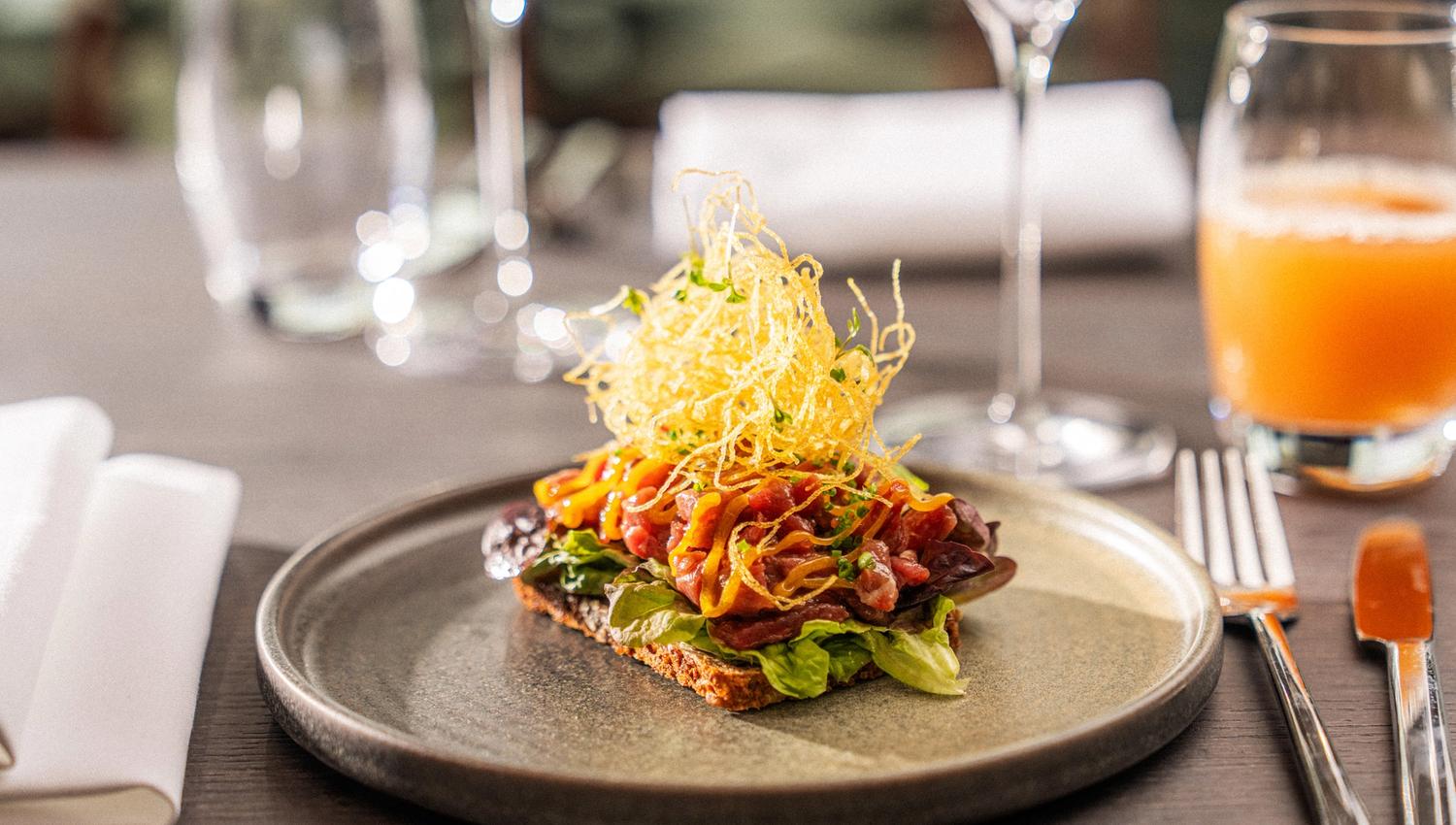 Høyt smørbrød